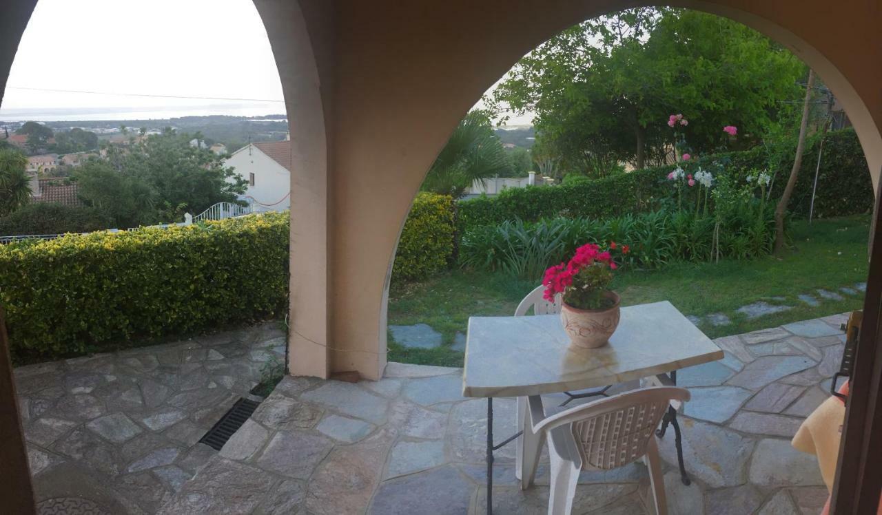 Rez De Villa Vue Mer Panoramique Furiani Exterior foto